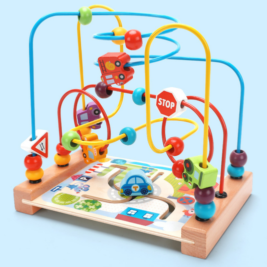 Laberinto Montessori de Habilidad y Coordinación para Niños