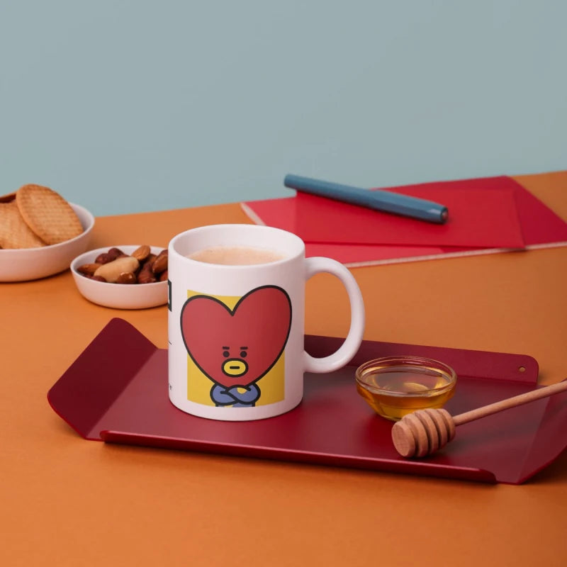 Taza De Cerámica Tata Bt21 K-pop Bts 350ml Regalo Fan Bts