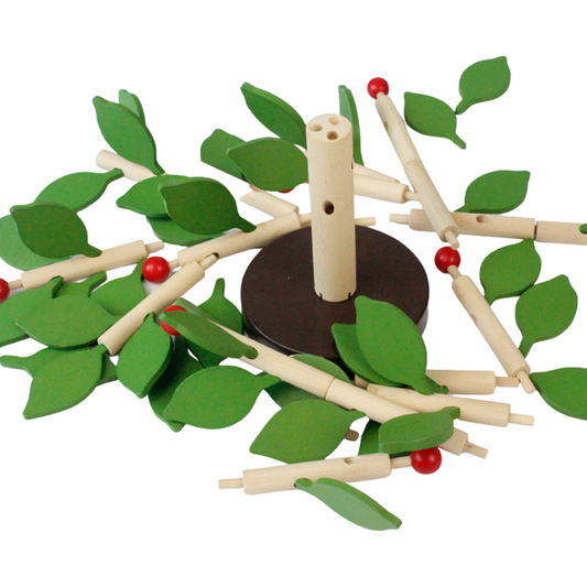 Rompecabezas Montessori Arbol Para Niños Y Niñas