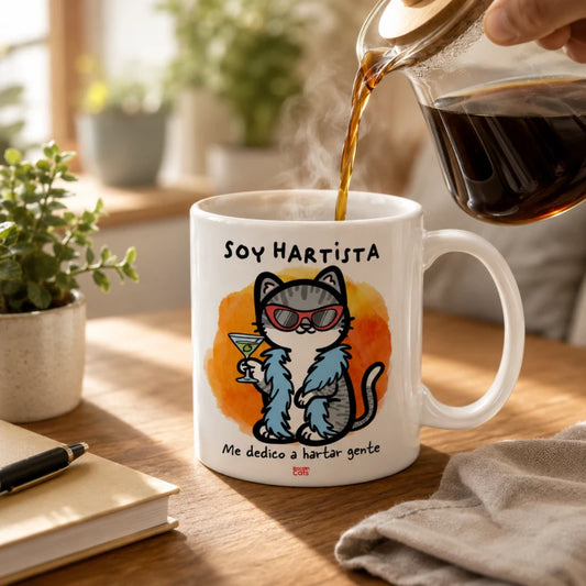 Taza Para Cafe Té Soy Artista 335ml Regalo Papá Mamá Amigo