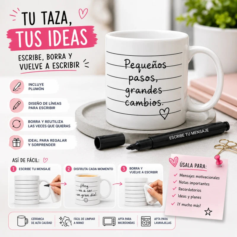 Taza Maestra Prescolar Regalo Miss Taza De Notas Cuaderno