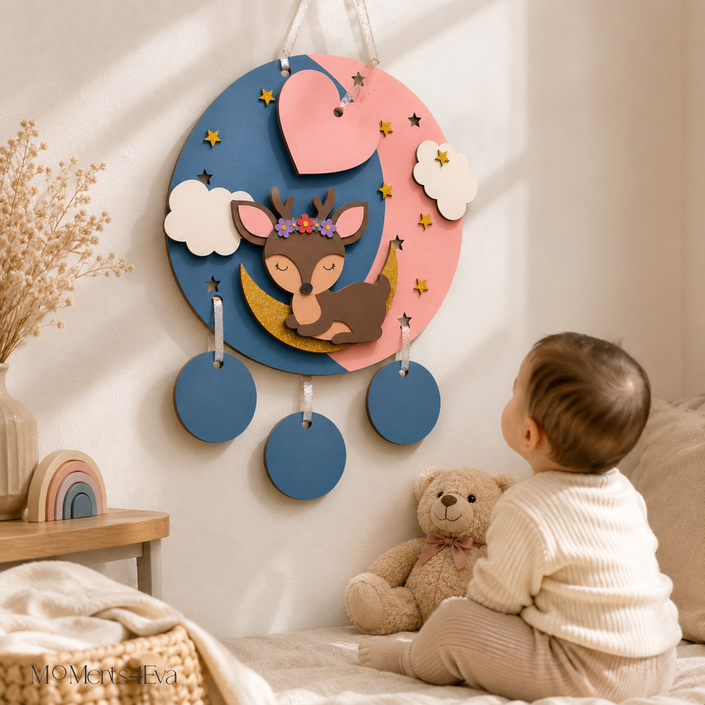 Letrero de Nacimiento Cuarto Bebé Personalizado Para Hospital Decoración para Habitación Regalo para Recién Nacido