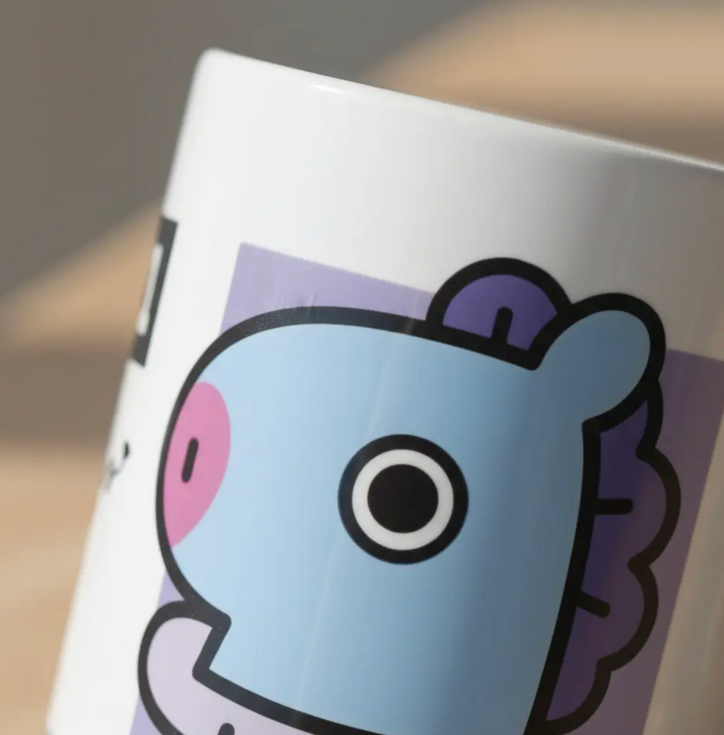 Taza De Cerámica Mang Bt21 K-pop Bts 350ml Regalo Fan Bts