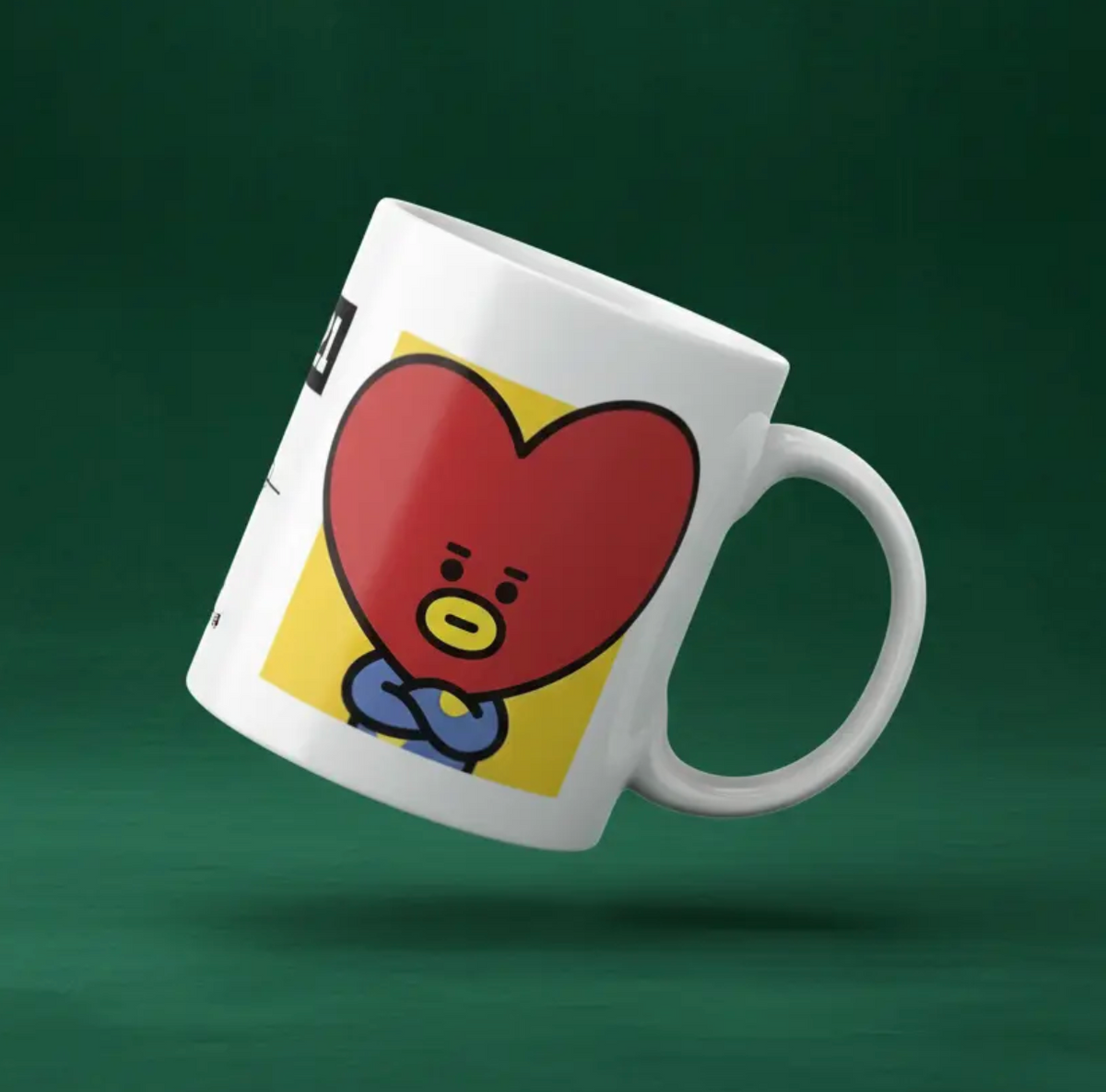 Taza De Cerámica Tata Bt21 K-pop Bts 350ml Regalo Fan Bts