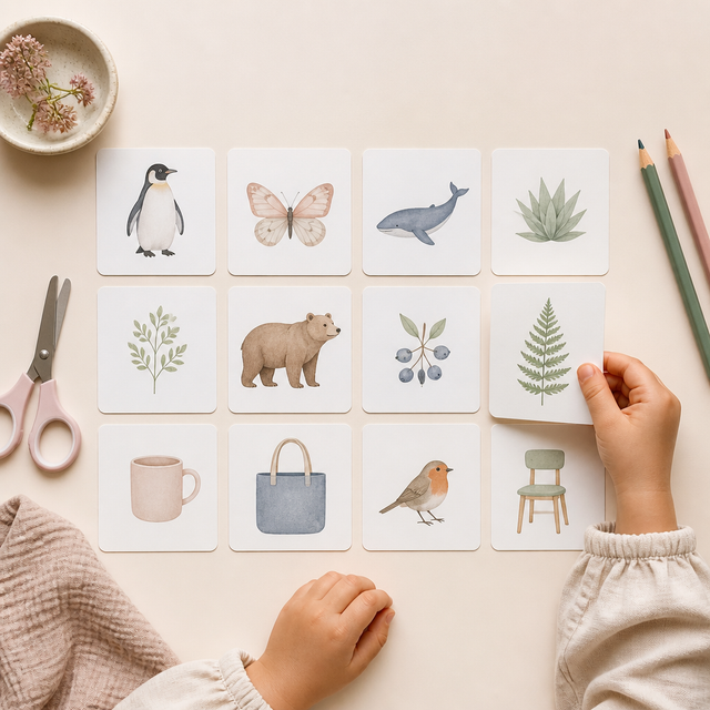 Kit de Tarjetas Multifunción Montessori