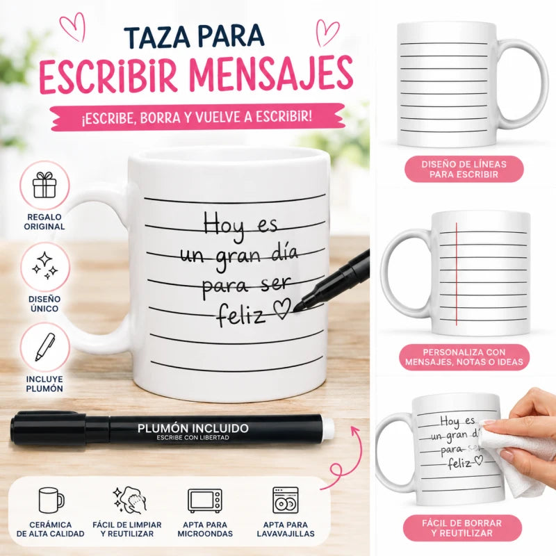 Taza Maestra Prescolar Regalo Miss Taza De Notas Cuaderno